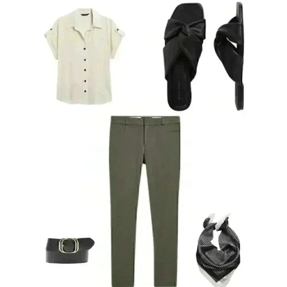 Banana Republic Sloan Comfort Stretch Slim Ankle Pant - Picture 6 of 15